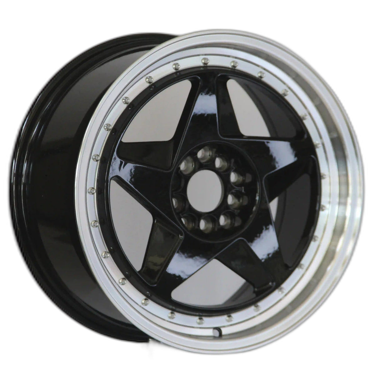 IPW W115 Black Machined Wheel