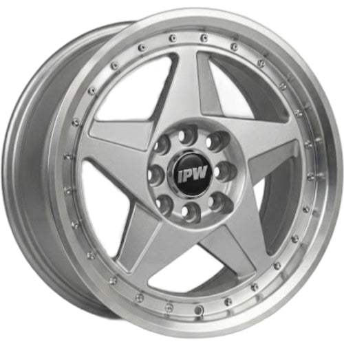 IPW W115 Silver Machined Wheel