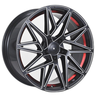 IPW W1505 Black Milled Wheel