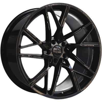 IPW W1507 Gloss Black Wheel