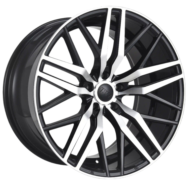 IPW W1508 Black Machined Wheel