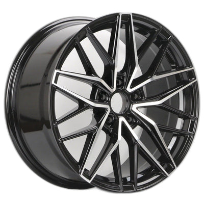 IPW W1513 Black Machined Wheel