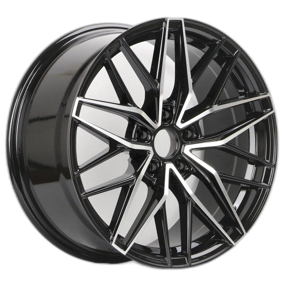 IPW W1513 Black Machined Wheel