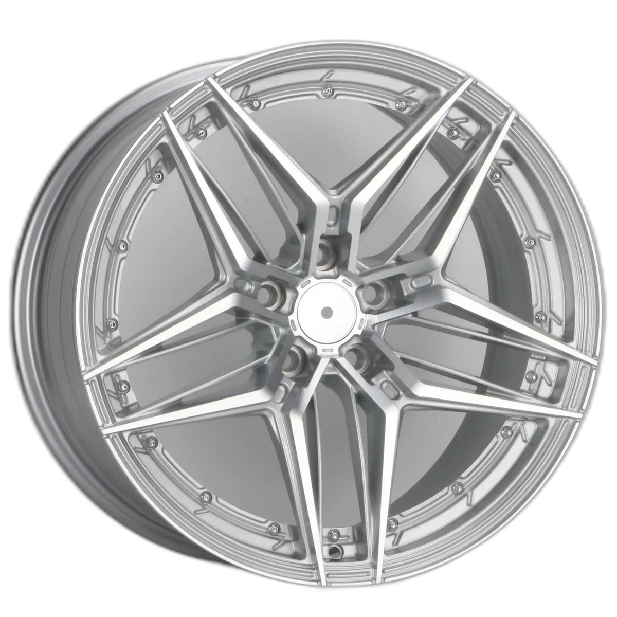IPW W1515 Silver Machined Wheel