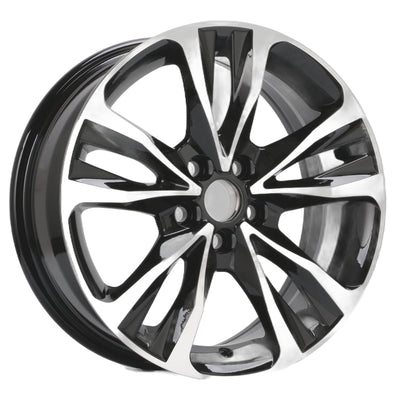 IPW W232 Black Machined Wheel