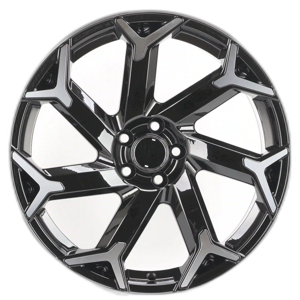 IPW W243 Black Machined Wheel
