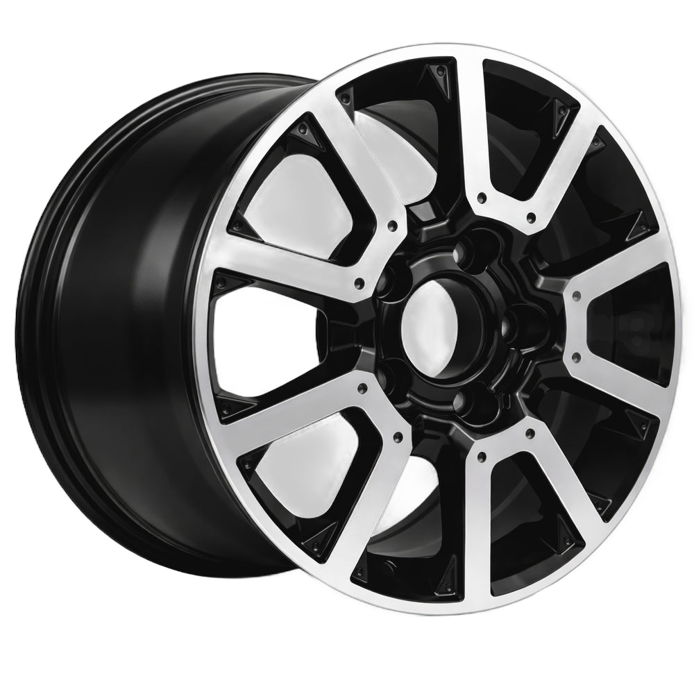 IPW W248 Black Machined Wheel