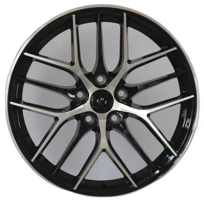 IPW W308 Black Machined Wheel
