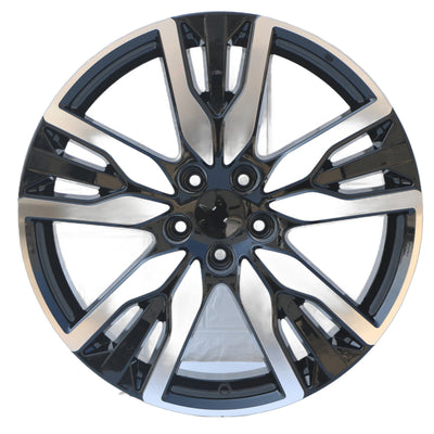IPW W319 Black Machined Wheel