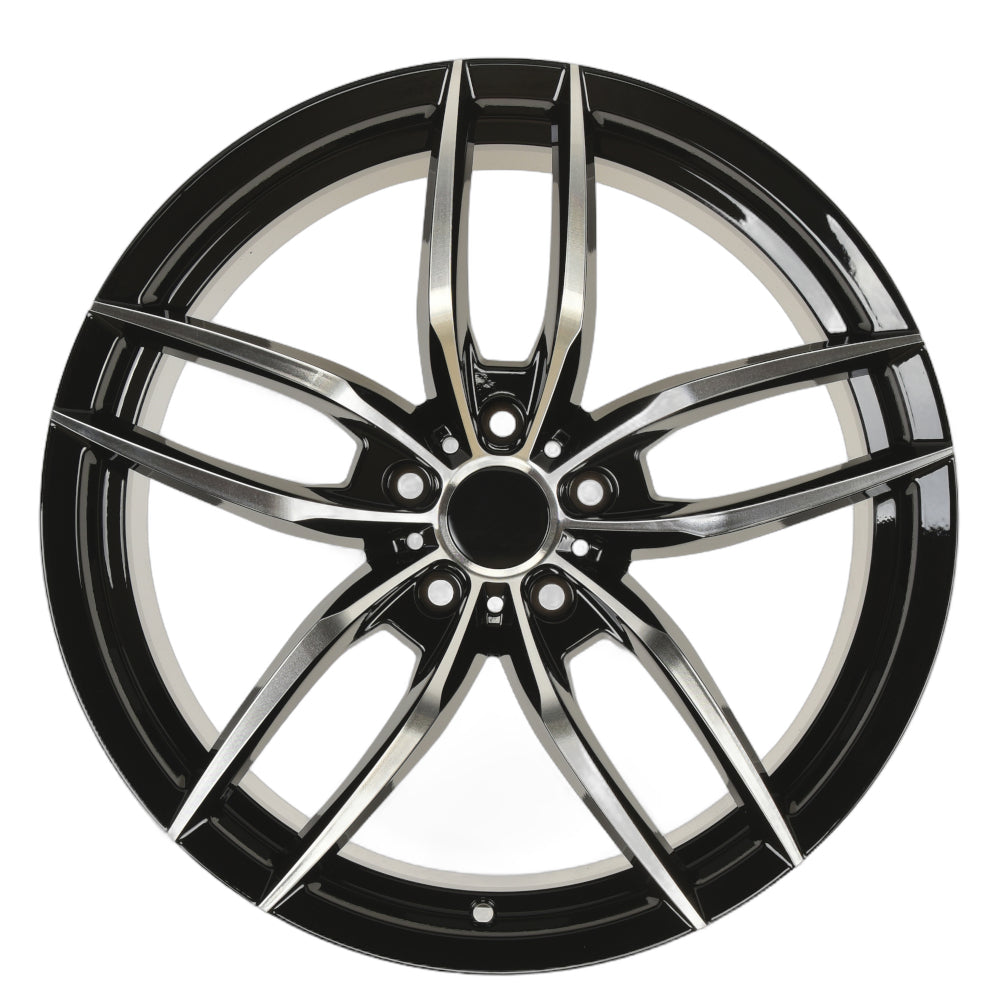 IPW W524 Black Machined Wheel