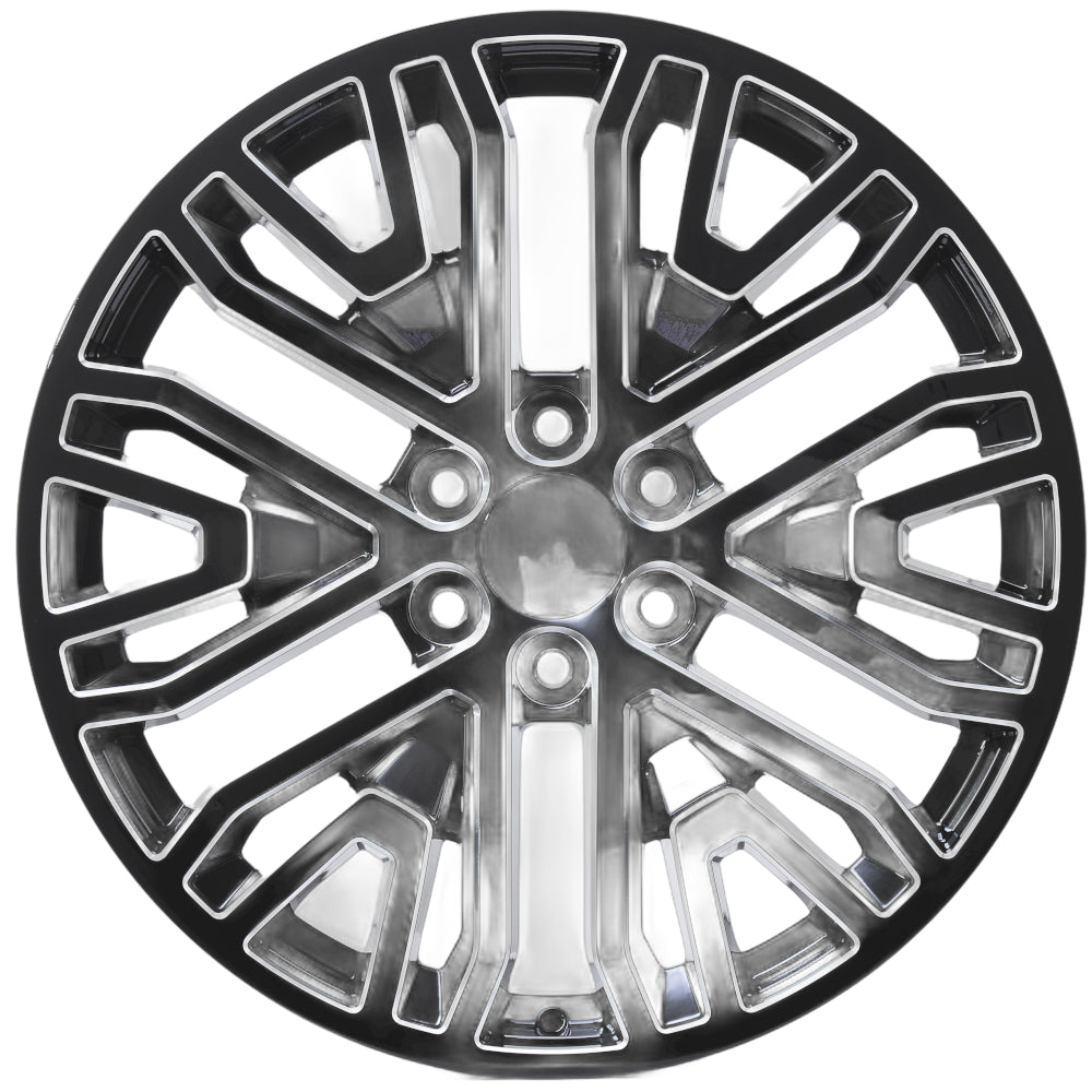 IPW W580 Black Milled Wheel