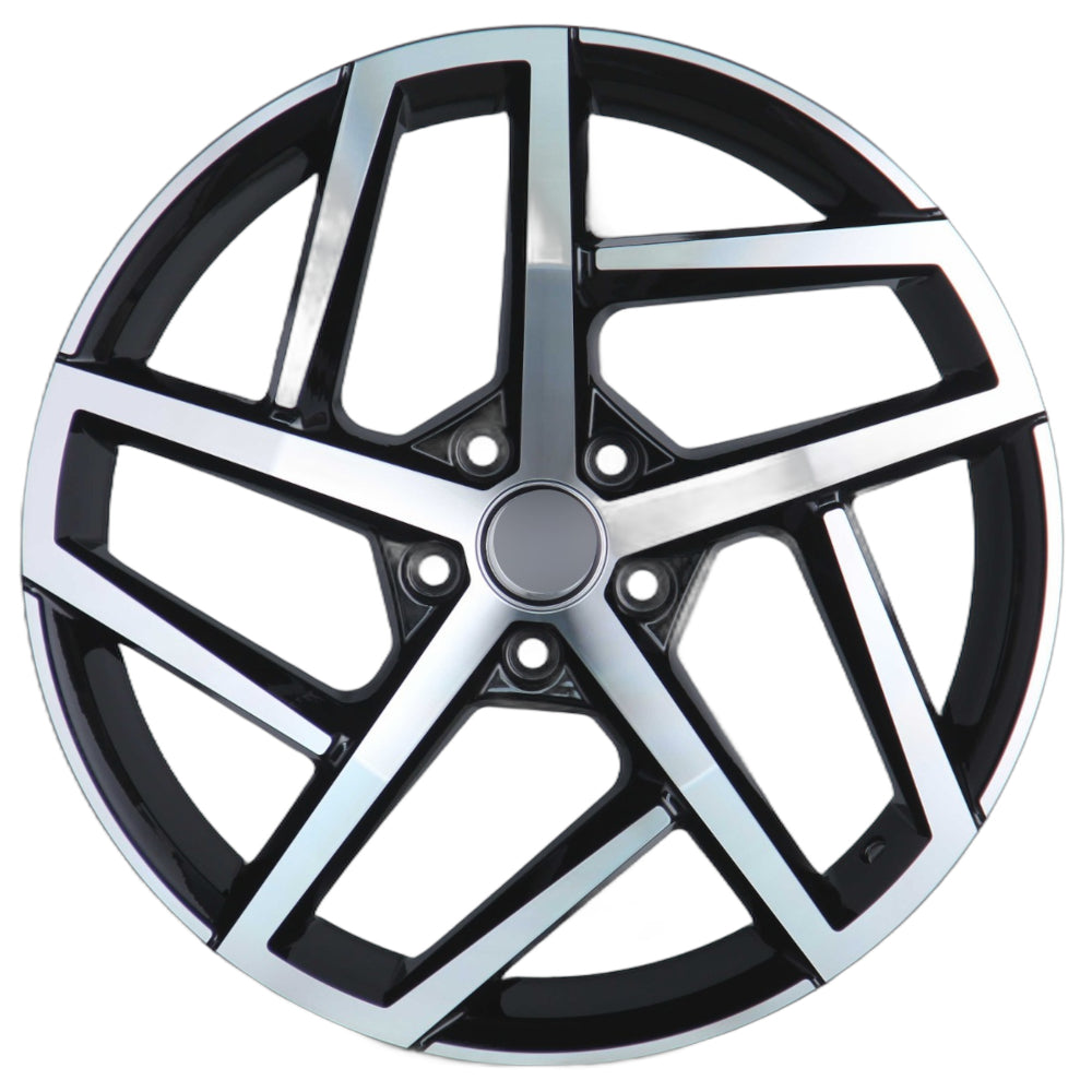 IPW W605 Black Machined Wheel