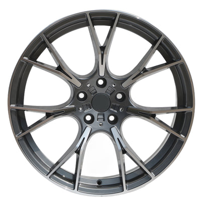 IPW W712 Gunmetal Machined Wheel