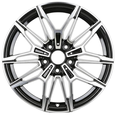 IPW W714 Black Machined Wheel