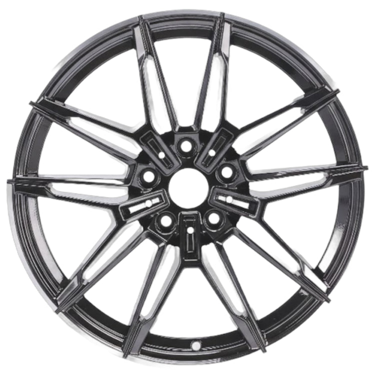 IPW W714 Black Machined Wheel