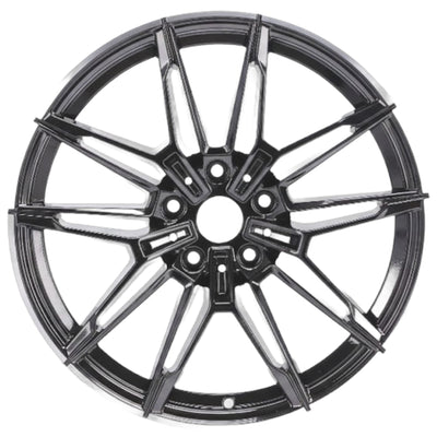IPW W714 Black Machined Wheel