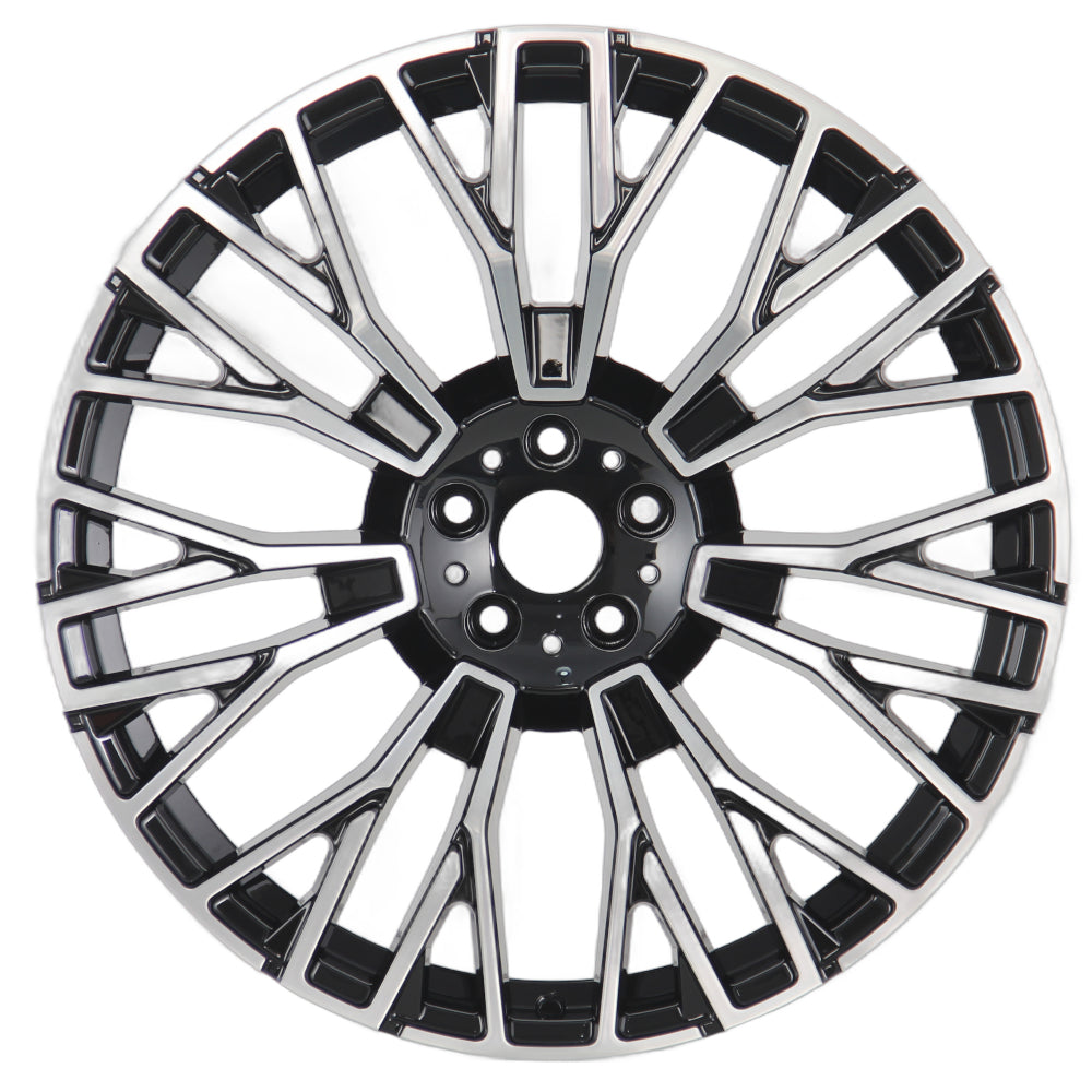IPW W721 Black Machined Wheel