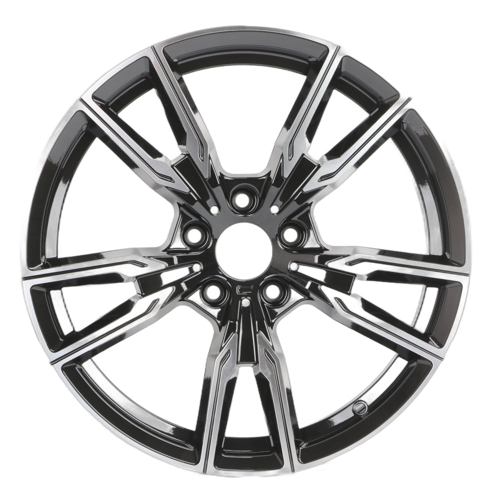 IPW W743 Black Machined Wheel