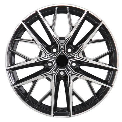 IPW W744 Black Machined Wheel