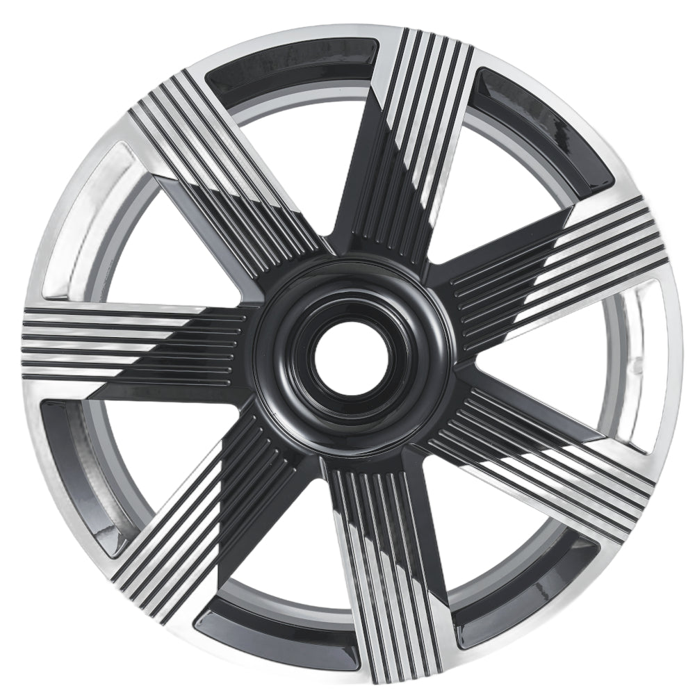 IPW W755R Black Machined Wheel