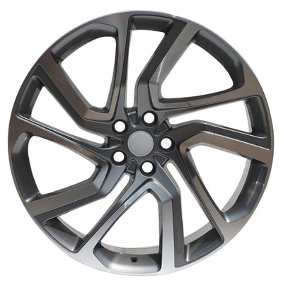 IPW W797 Gunmetal Machined Wheel