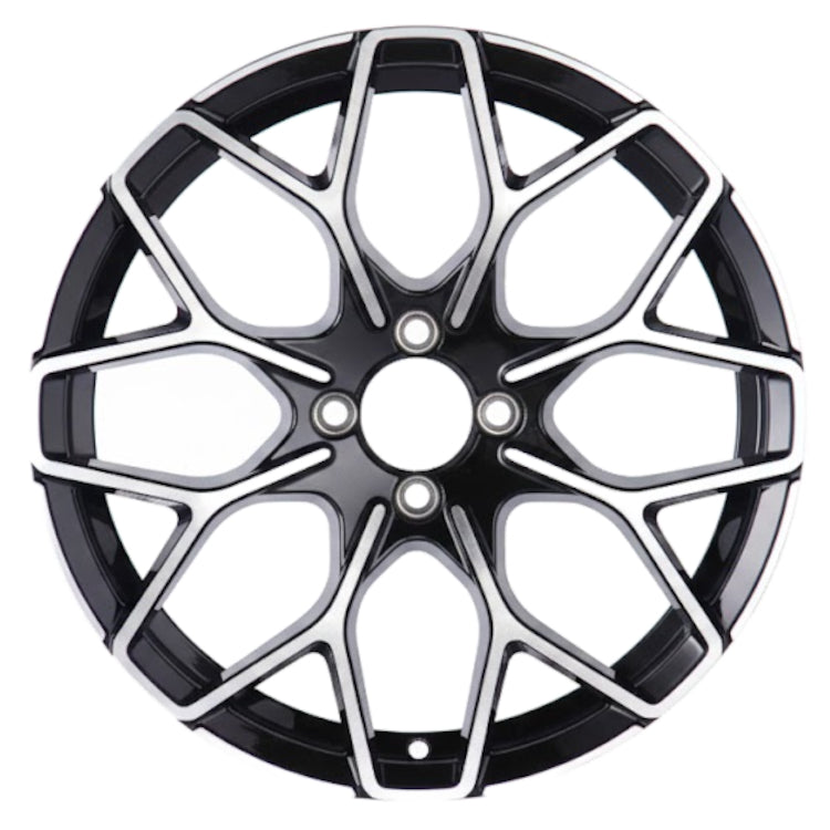 IPW W8005 Black Machined Wheel