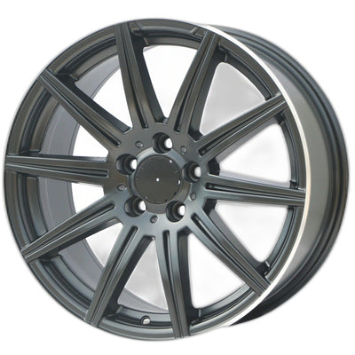IPW W806 Black Machined Wheel