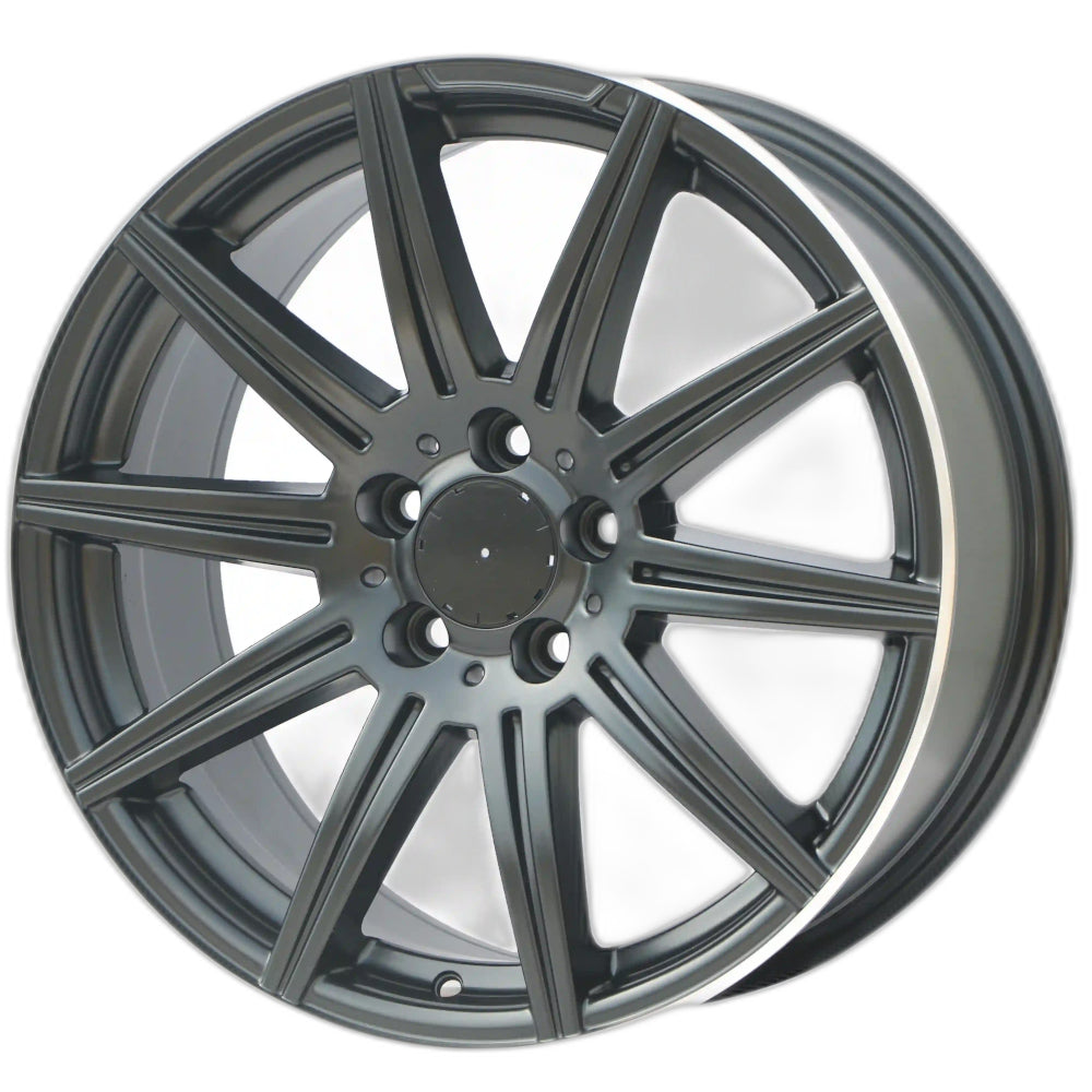 IPW W806 Black Machined Wheel