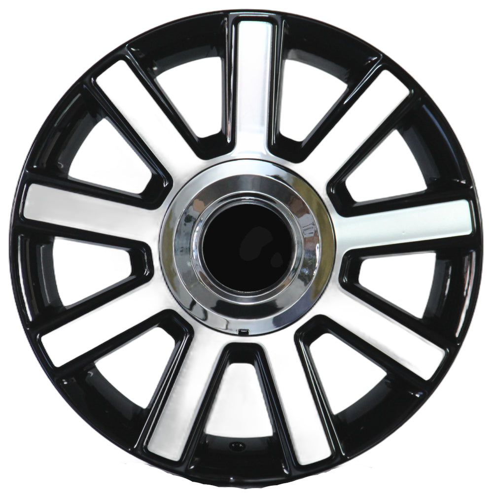 IPW W809 Black Machined Wheel