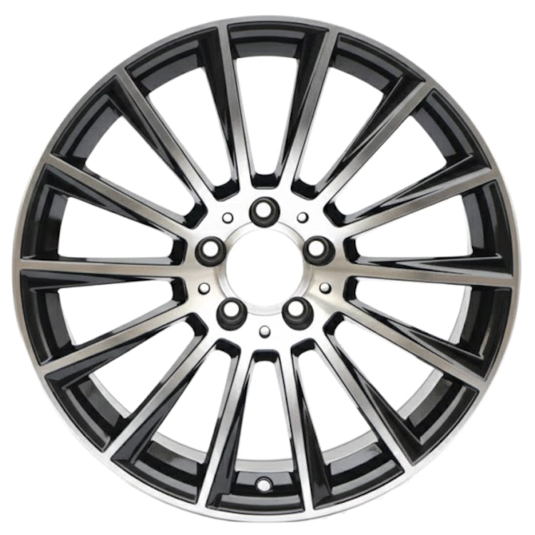IPW W813 Black Machined Wheel