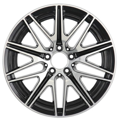 IPW W818 Black Machined Wheel