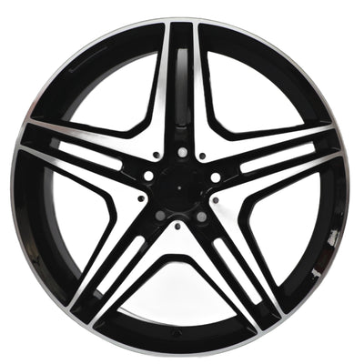 IPW W828 Black Machined Wheel