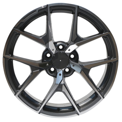 IPW W838 Gunmetal Machined Wheel