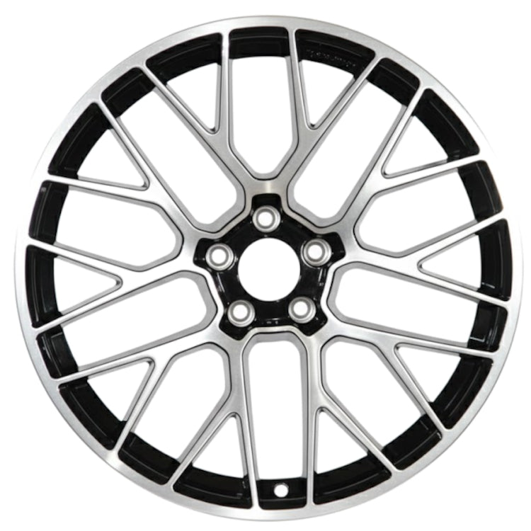 IPW W854 Black Machined Wheel
