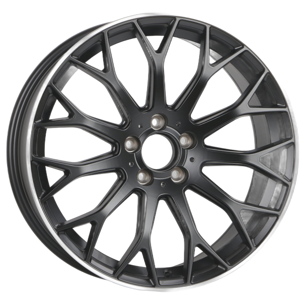 IPW W873 Black Machined Wheel