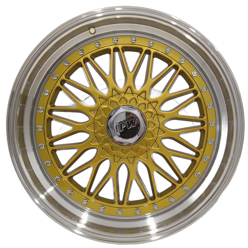 IPW W883 Gold Machined Wheel