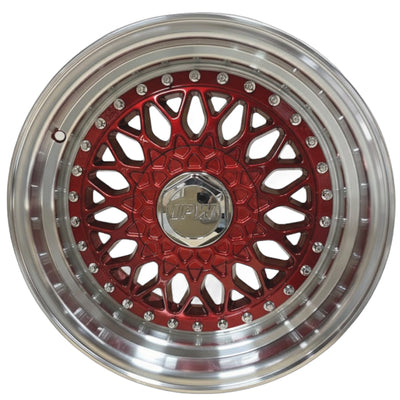 IPW W883 Red Machined Wheel