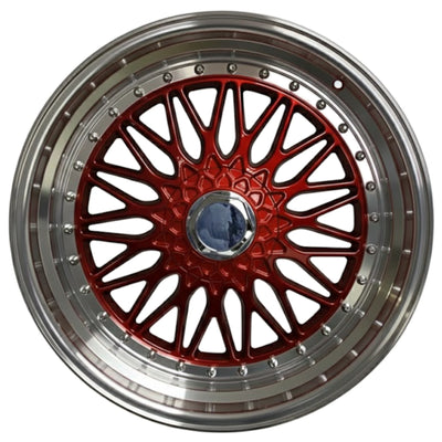 IPW W885 Red Machined Wheel