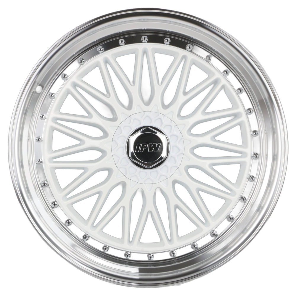 IPW W885 White Machined Wheel