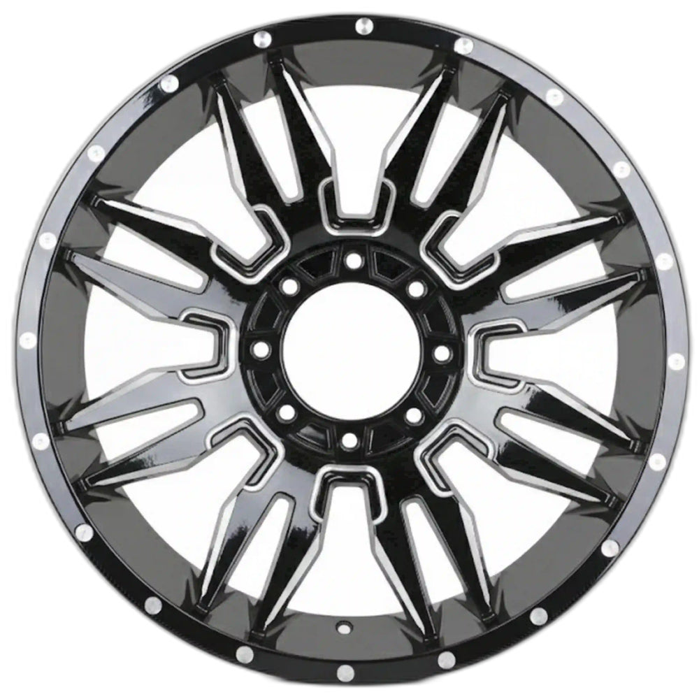 IPW W924 Black Milled Wheel