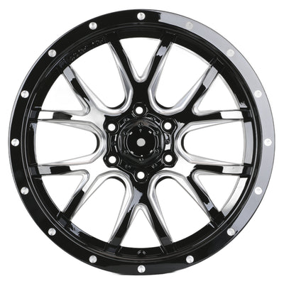 IPW W926 Black Milled Wheel