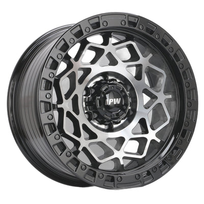 IPW W936 Black Machined Wheel