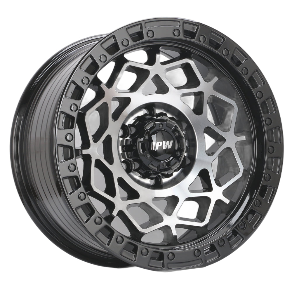 IPW W936 Black Machined Wheel