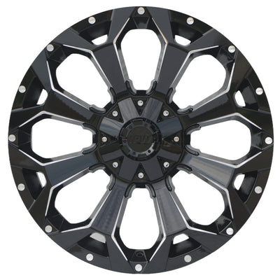 IPW W950 Black Milled Wheel