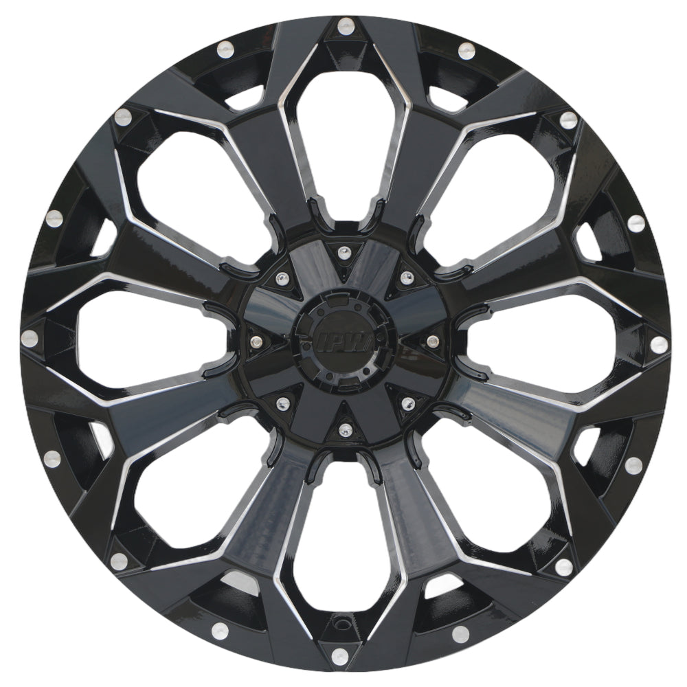 IPW W950 Black Milled Wheel