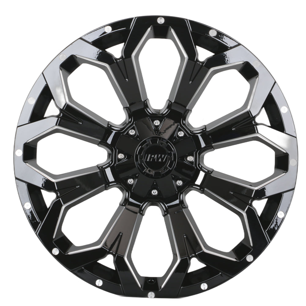 IPW W950N Black Milled Wheel