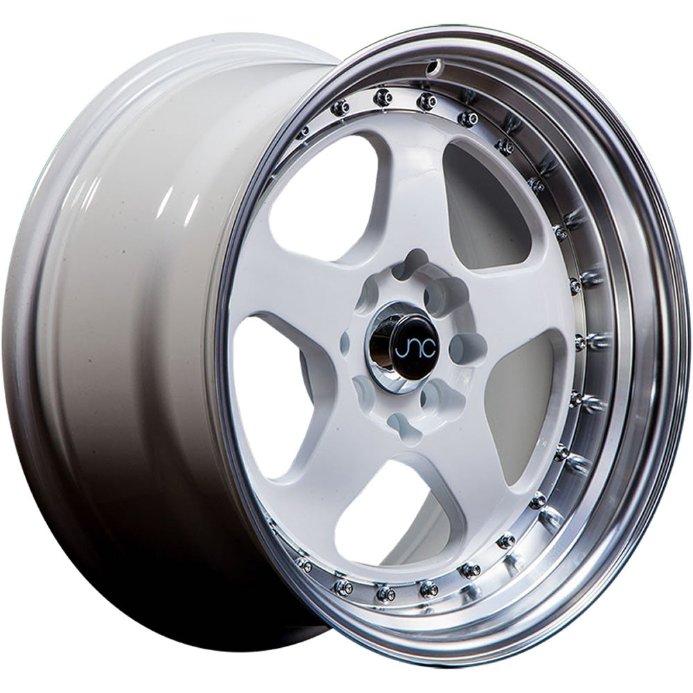 JNC JNC010 White Machined Wheel