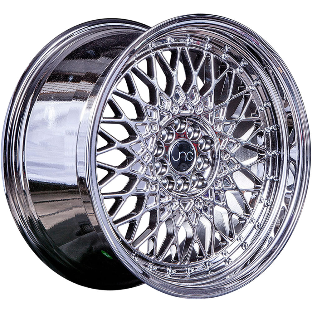 JNC JNC031 15x8 +20mm Platinum Chrome