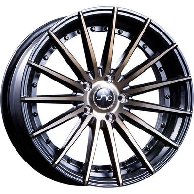 JNC JNC042 Black Bronze Machined Wheel