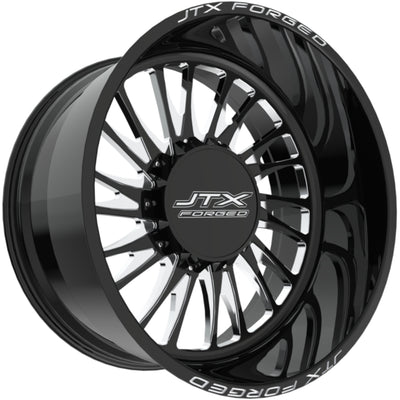 JTX Forged Omen Black Milled Wheel